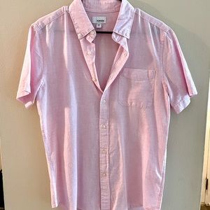Sonoma Light Pink Linen Button Up Shirt